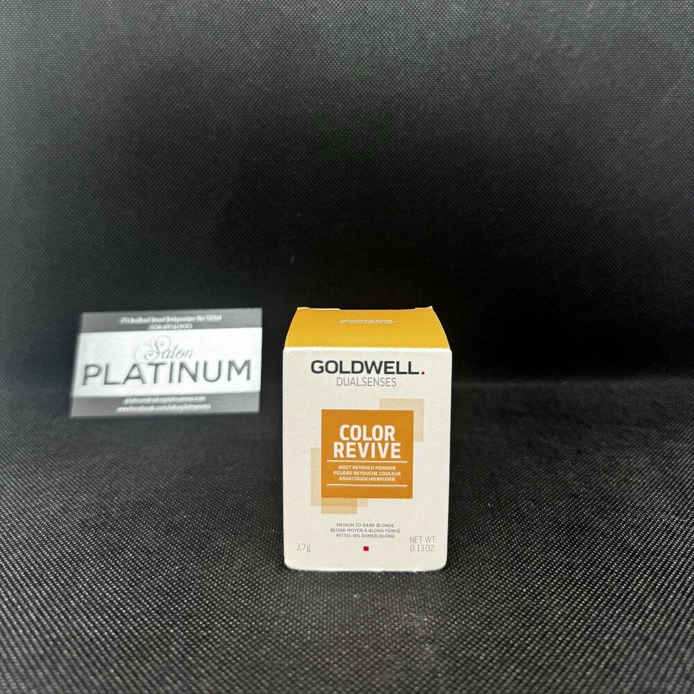 Root Retouch Powder Goldwell Dualsenses Color Revive  Medium/Dark Blonde 3.7 g
